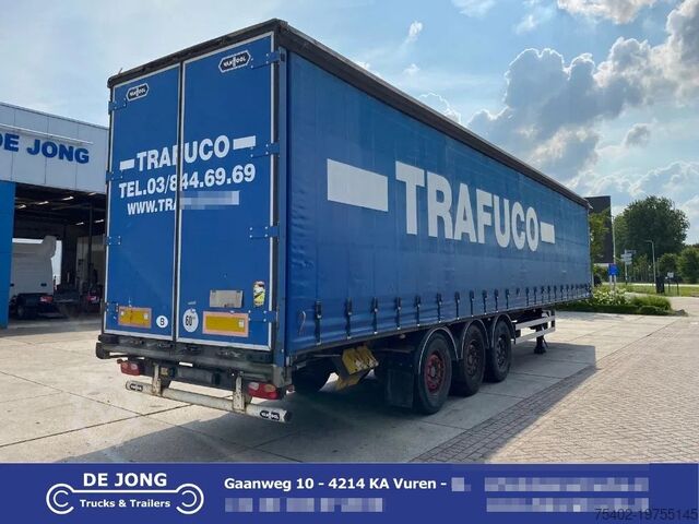 Раздвижные брезентовые навесы Van Hool Tautliner / ADR / 1x Lift axle / SAF + Disc