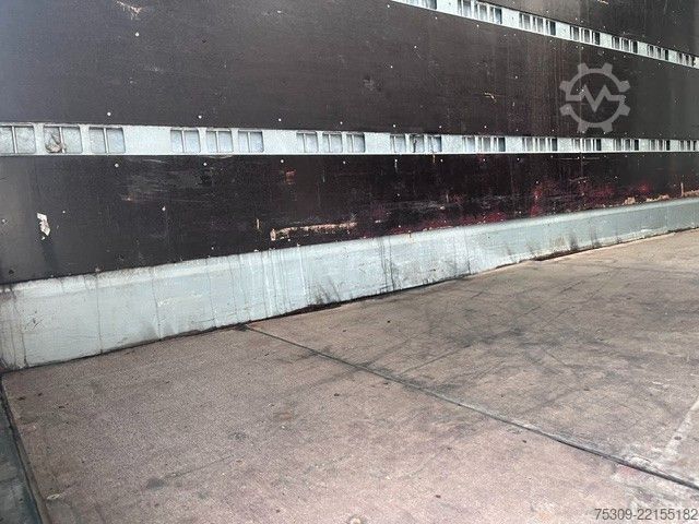 Remolque con caja móvil  BDF Koffer 7,45 m mit BRANDSCHADEN