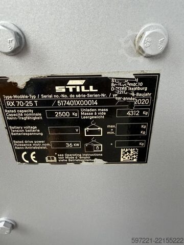 Carretillas elevadoras de GLP Still RX70-25T