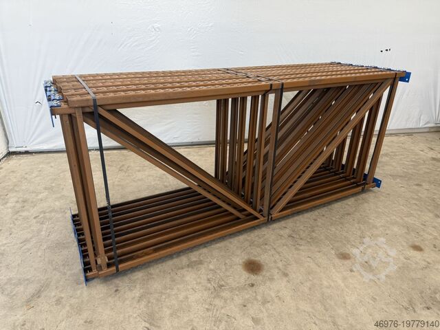 2,500x1,050 مم/ج: 80x40x15x2,00 مم/بني Alser NS Palettenregalständer Regalständer Regal