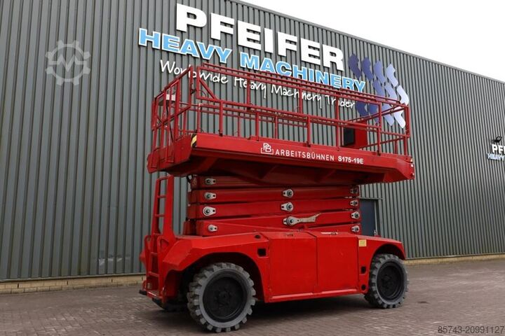  PB Lifttechnik S175-19E 4x4 Electric, 4x4 Drive, 18.1m Working He