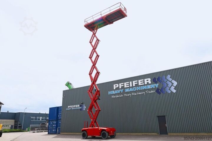  PB Lifttechnik S175-19E 4x4 Electric, 4x4 Drive, 18.1m Working He