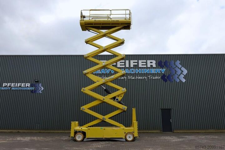 Ножичен асансьор PB Lifttechnik S195-12ES Electric, 19.6m Working Height, 700kg Ca
