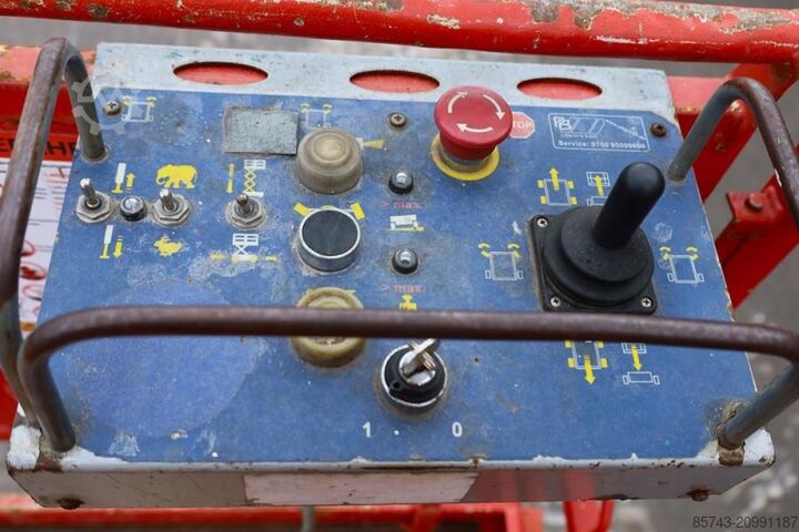 Ножичен асансьор PB Lifttechnik S225-12ES Electric, 22.5m Working Height, 450kg Ca