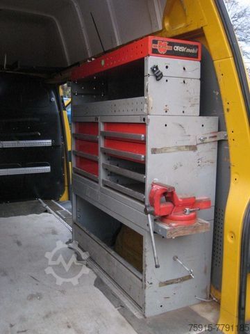 Furgoneta de caja alta VOLKSWAGEN T5 2,5 TDI Werkstatt-Fz. lang+hoch *TÜV 07-2026*