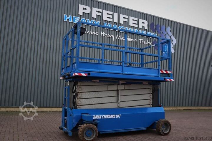 Scissor lift GSL S131 E16 Electric, 15.1m Working Height, 350kg