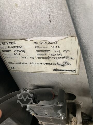 Električni – 4 kolesa Jungheinrich EFG 425