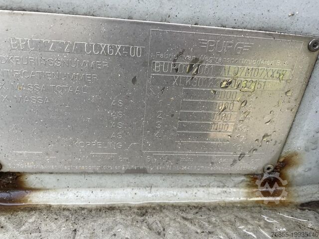 Containertransport Burg BPO 12-27 CCXGX-00 20-30 FT Chassis / BPW Axles...