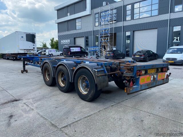 Transporte de contenedores Kromhout KRH0-1013 / 1x Lift Axle / 2x Extendable / BPW
