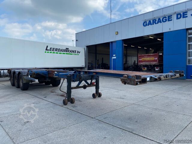 Transporte de contenedores Kromhout KRH0-1013 / 1x Lift Axle / 2x Extendable / BPW