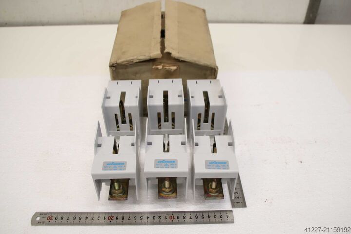 Base de portafusibles, 3 unidades wöhner NH 2  400 A