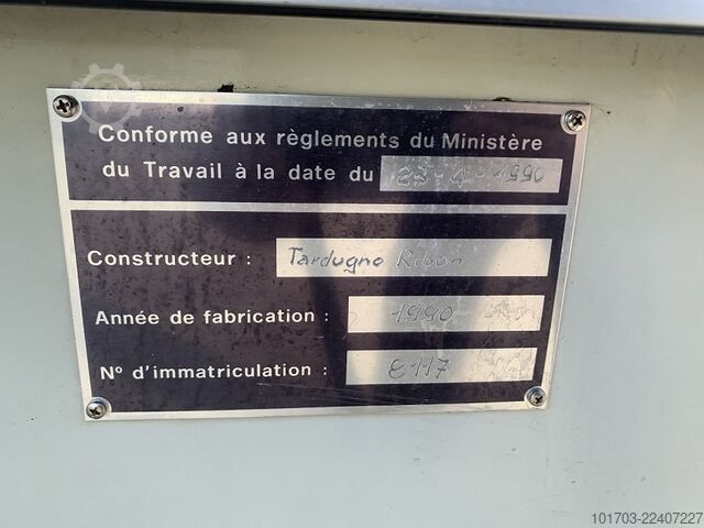 Rectifieuse cylindrique extérieure/int TARDUGNO RIBON MODULE 2 A - EP 1000 mm