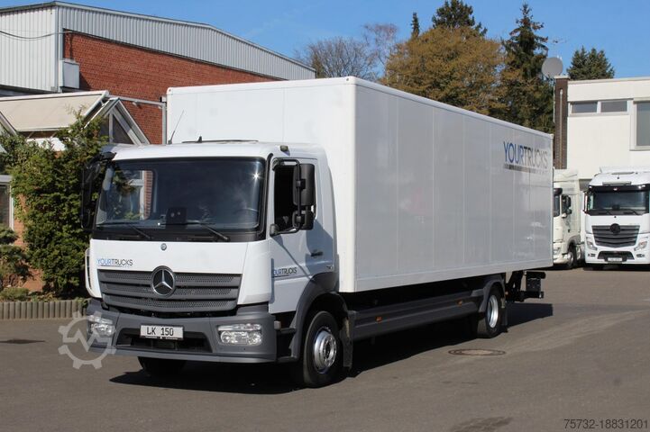Kravas automašīna-kabriolets Mercedes-Benz Atego 1321 E6  Koffer Klima Kamera Schalter LBW