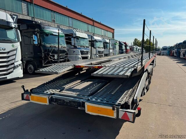 Semirimorchio portacontainer per auto  ROLFO S2 * HYDR. LADEFLÄCHE * BPW *