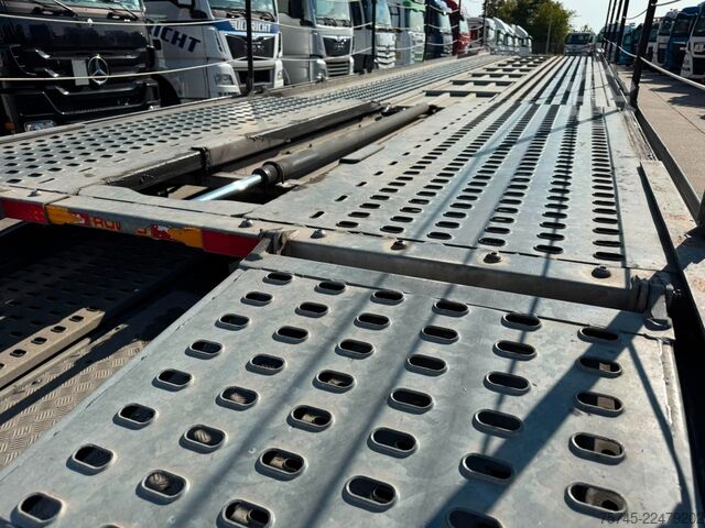 Semirimorchio portacontainer per auto  ROLFO S2 * HYDR. LADEFLÄCHE * BPW *