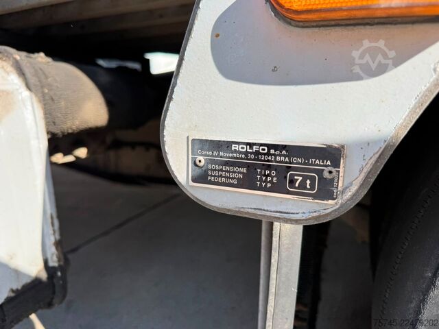 Semirimorchio portacontainer per auto  ROLFO S2 * HYDR. LADEFLÄCHE * BPW *