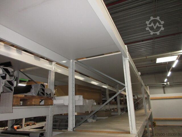 Hochregallager 300lfm Palettenregal Regal Höhe 2,75m Schwerlastregal Tr 3000Kg mit Holzböden