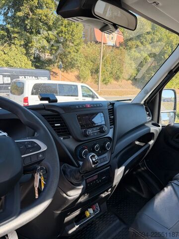 Furgón volquete IVECO Daily 72-180 Meiller Kipper Kran 10m FUNK AHK