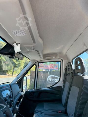 Furgón volquete IVECO Daily 72-180 Meiller Kipper Kran 10m FUNK AHK