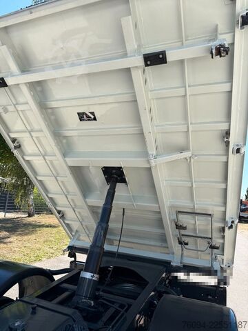 Furgón volquete IVECO Daily 72-180 Meiller Kipper Kran 10m FUNK AHK