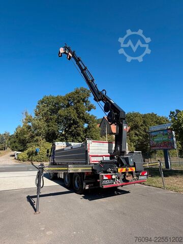 Camión volquete VOLVO FMX 6x4 KRAN abstattelbar 18m Kipper Bordmatik