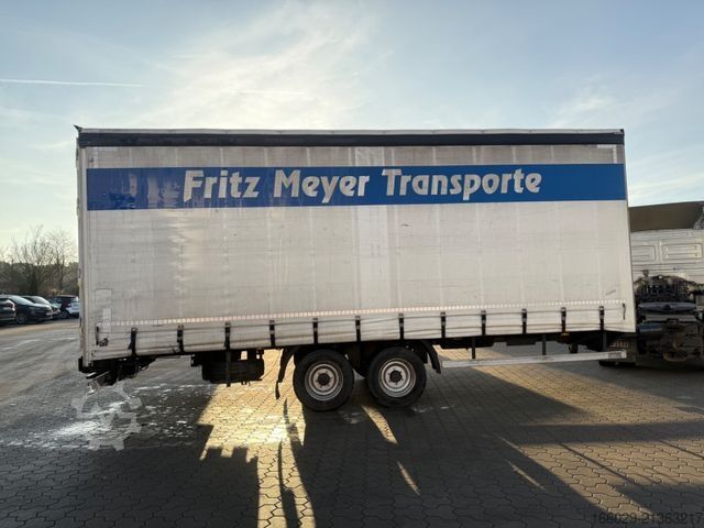 Atvira priekaba su tentu  Wiese TA10-CS Tandem Anhänger Plane Einwandfrei