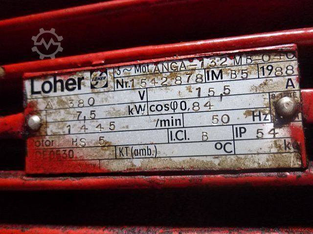 Flottweg Z4D-3/409 470mm diameter horisontal Sedicanter sentrifuge FLOTTWEG Z4D-3/409