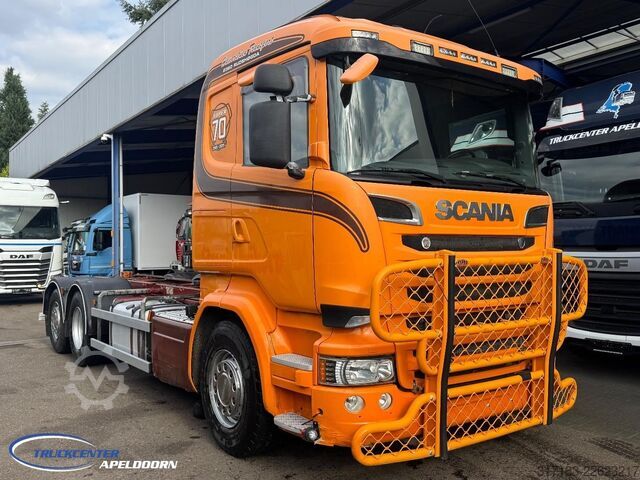 带驾驶室的底盘 Scania R520 V8 LB6x2*4HNB, Retarder, PTO-Hydaruliek, L...