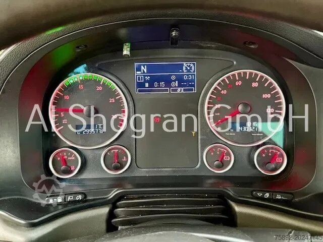 Volquete de 3 lados MAN TGL 12.250 Kipper Mit Kran HMF 1020-K2 Funk/Eu6