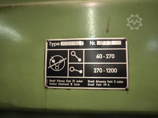 स्तंभीय ड्रिल मशीन ALZMETALL AB 5 HST