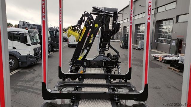 木材運搬トラック MAN TGX 33.510 6x4 BL/KRAN TAJFUN LIV ODER EPSILON