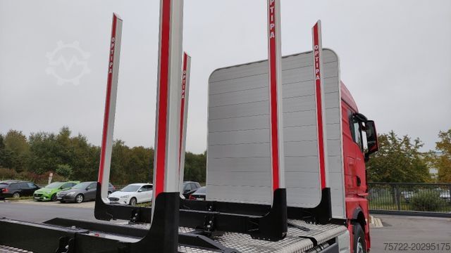 木材運搬トラック MAN TGX 33.510 6x4 BL/KRAN TAJFUN LIV ODER EPSILON
