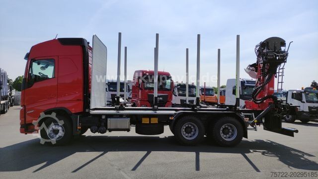 木材運搬トラック VOLVO FH 540 BL 6x4/KRAN EPSILON ODER TAJFUN-LIV