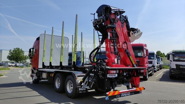 木材運搬トラック VOLVO FH 540 BL 6x4/KRAN EPSILON ODER TAJFUN-LIV