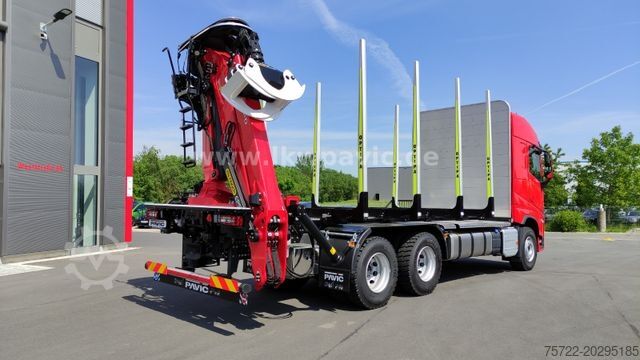 木材運搬トラック VOLVO FH 540 BL 6x4/KRAN EPSILON ODER TAJFUN-LIV