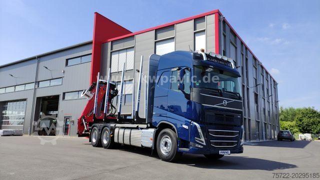 木材運搬トラック VOLVO FH 540 BL 6x4/KRAN EPSILON ODER TAJFUN-LIV