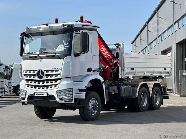 Të tjerët MERCEDES-BENZ Arocs 3348 AK 6x6 Krankipper mit Fassi F195A2.24