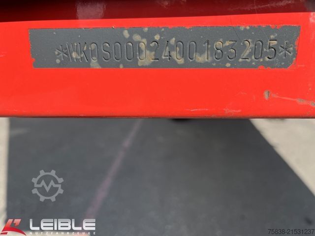 Öppen semitrailer med kapell KÖGEL SN 24*Standard Tautliner*Zertifikat Code XL*SAF*