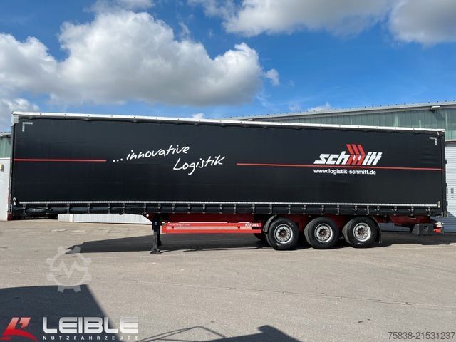 Öppen semitrailer med kapell KÖGEL SN 24*Standard Tautliner*Zertifikat Code XL*SAF*