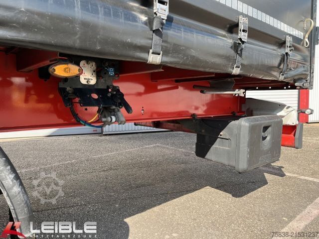 Öppen semitrailer med kapell KÖGEL SN 24*Standard Tautliner*Zertifikat Code XL*SAF*