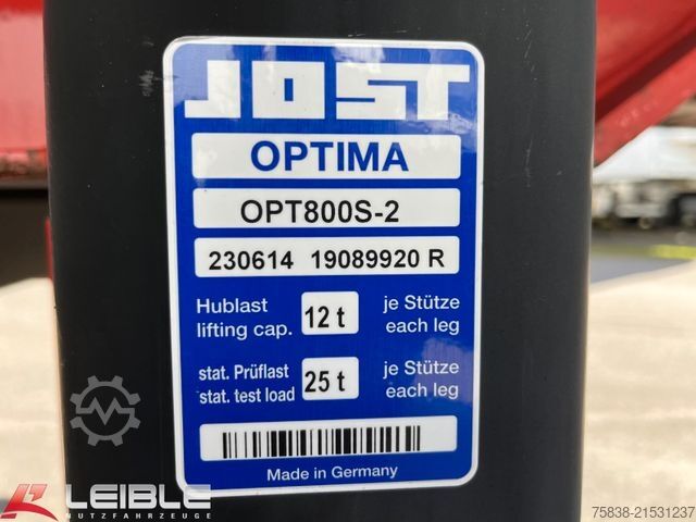 Öppen semitrailer med kapell KÖGEL SN 24*Standard Tautliner*Zertifikat Code XL*SAF*