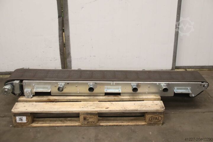 Conveyor belt with vacuum partial surface unbekannt 250 x 1700 mm