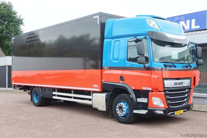 βαλίτσα DAF CF 410 Bakwagen + Onderschuif klep