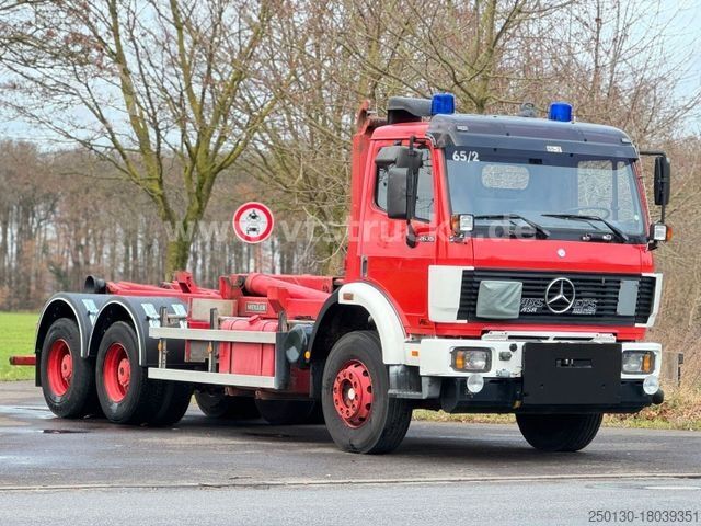 Kroklastbil MERCEDES-BENZ SK 2635 V8 Abrollkipper 6x4 Meiller Oldtimer