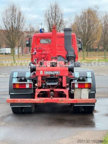 Kroklastbil MERCEDES-BENZ SK 2635 V8 Abrollkipper 6x4 Meiller Oldtimer