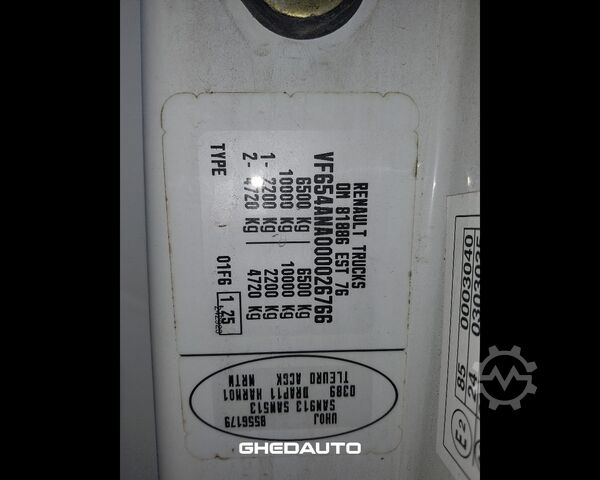 Customized van RENAULT MASCOTT 180.65 - MASCOTT 180.65