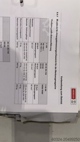 CNC Bearbeitungszentrum - Fahrständer HEDELIUS C60 - 2000
