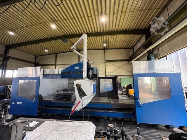 CNC - Bettfräsmaschine MTE BF 4200