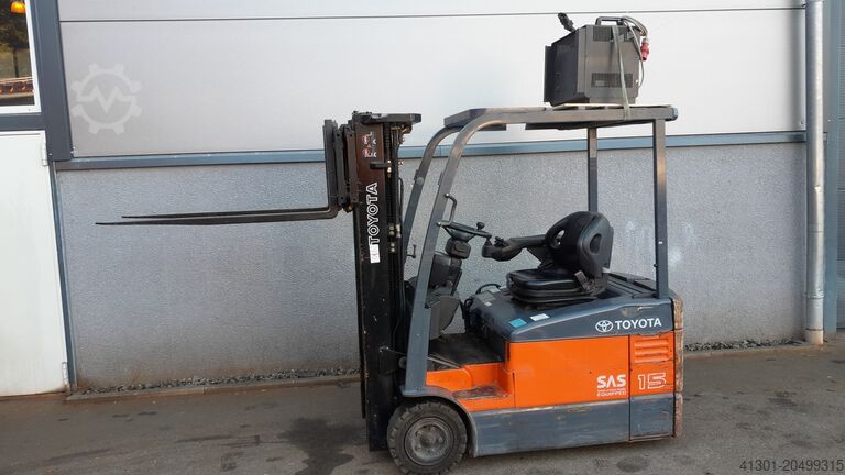 Electric forklift, front loader TOYOTA BT 7FBEF15