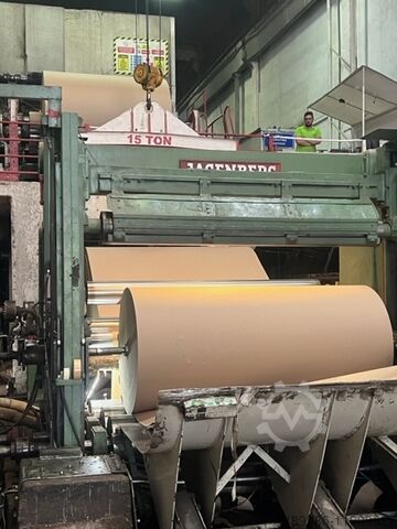 Fluting test liner papirfabrikk komplett 